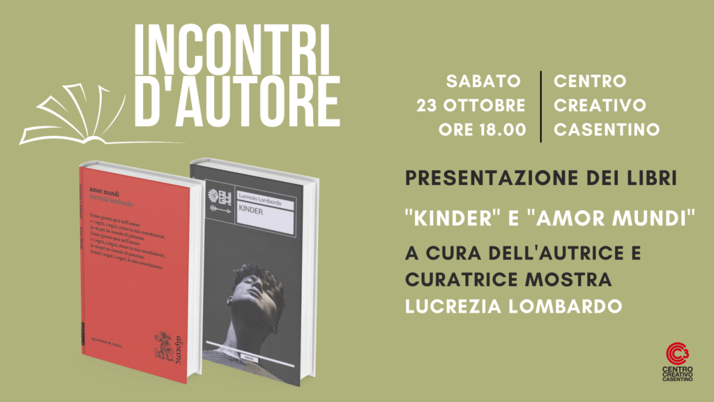 PRESENTAZIONE LIBRO EVENTO BIBBIENA LUCREZIA LOMBARDO