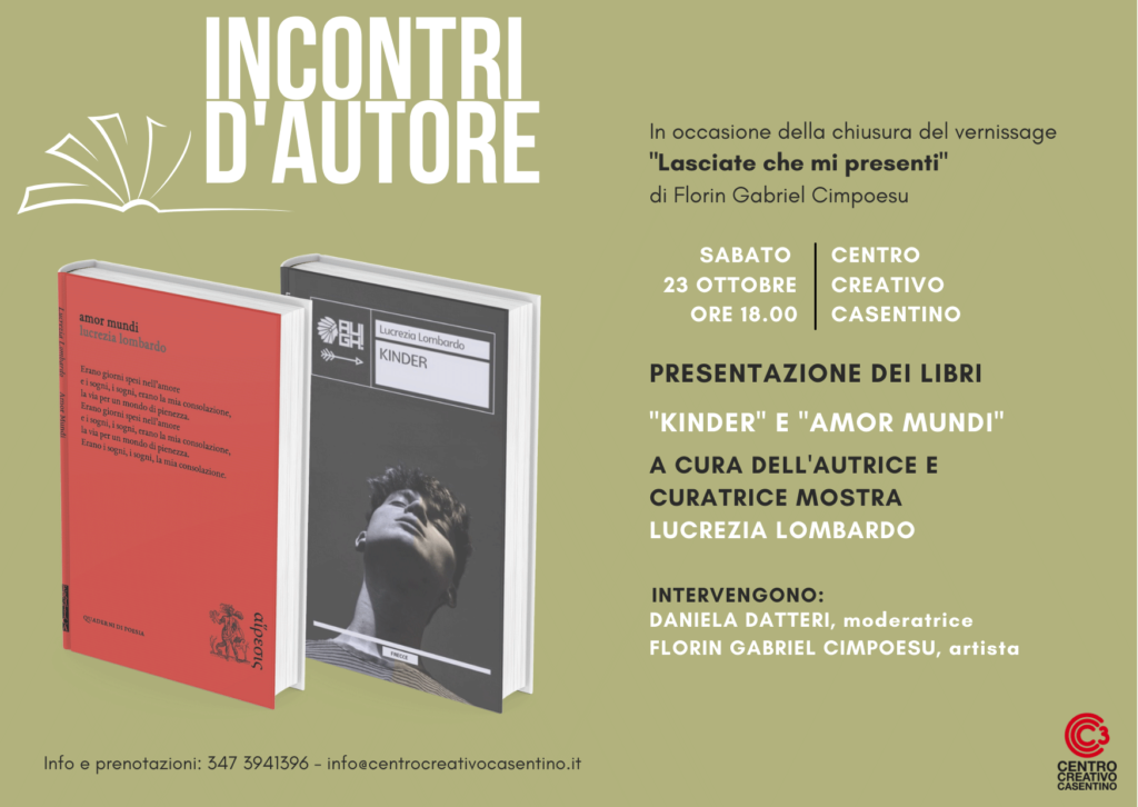 PRESENTAZIONE LIBRO EVENTO BIBBIENA LUCREZIA LOMBARDO