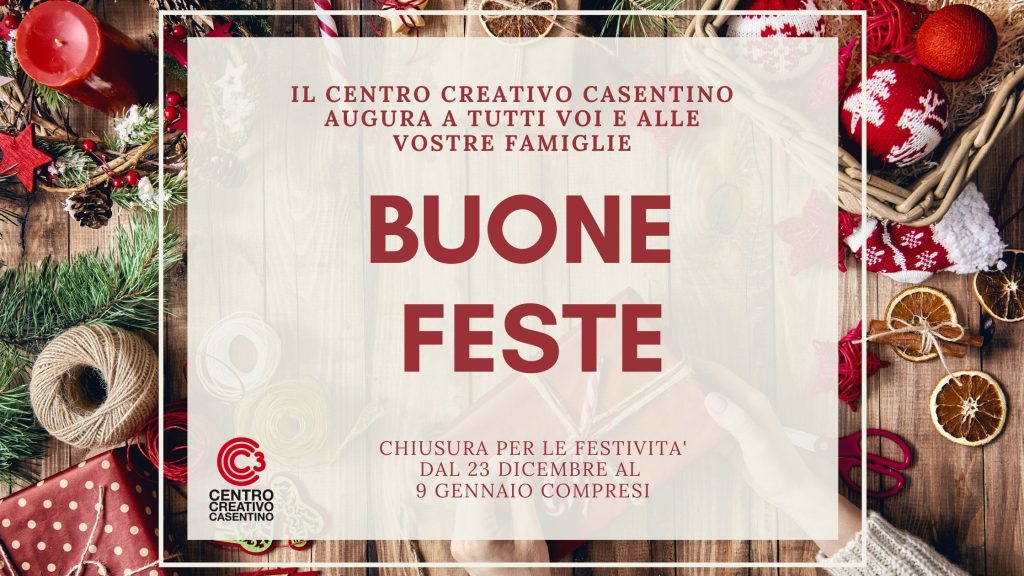 chiusura per le feste di natale